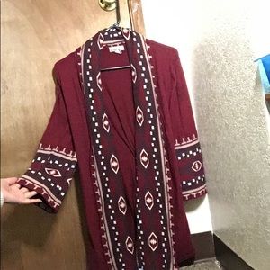 Half sleeve cardigan